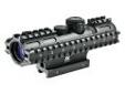 "
NcStar SEC3RSP2732G 2-7x32SCOPE/3RAIL/BL IL P4/GN/WVR
Tactical 3-Rail Sighting System 2-7 x 32mm Illuminated Reticle Scope
- The 3-Rail Sighting System is a new generation of modular tactical sighting systems. The unique sighting system mount that