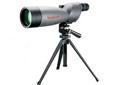 Tasco Spotting Scope The fully coated optics and a 20 60x 60mm zoom make this spotting scope the ultimate hunting and birding tool. - Power: 20-60x - Objective: 60mm - Field of View@ 1000yds/: - Zoom @ 20x: 91ft - Zoom @ 60x: 45ft - Eye Relief: 18 - Close