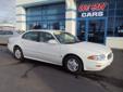 Young Chevrolet Cadillac
2000 Buick LeSabre Custom Pre-Owned
$5,900
CALL - 866-774-9448
(VEHICLE PRICE DOES NOT INCLUDE TAX, TITLE AND LICENSE)
Transmission
Automatic
Mileage
131853
Make
Buick
Engine
6 3.8L
Model
LeSabre
Exterior Color
Bright White
Trim