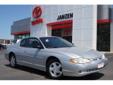 2000 Chevrolet Monte Carlo SS - $4,982
Check out our sharp Monte Carlo SS! This silky smooth coupe still handles like a dream. Loaded out with a power adjustable driver's seat, dual climate control, a CD changer and steering wheel audio controls, you'll