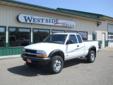 Westside Service
6033 First Street, Â  Auburndale, WI, US -54412Â  -- 877-583-8905
2000 Chevrolet S10 Base
Low mileage
Price: $ 5,995
Call for warranty info. 
877-583-8905
About Us:
Â 
We've been in business selling quality vehicles at affordable prices for
