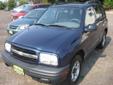 Â .
Â 
2000 Chevrolet Tracker
$6498
Call 503-623-6686
McMullin Motors
503-623-6686
812 South East Jefferson,
Dallas, OR 97338
Owner comment as seen on MSN auto : 'The right size ... Good on Gas ..... great in the snow .... 5 passengers ... Storage area is