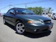 Price: $6995
Make: Chrysler
Model: Sebring
Color: Shale Green Clearcoat Metallic
Year: 2000
Mileage: 78565
Check out this Shale Green Clearcoat Metallic 2000 Chrysler Sebring JXi Limited with 78,565 miles. It is being listed in Lakeport, CA on