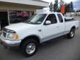 Kal's Auto Sales
508 E Seltice Way Post Falls, ID 83854
(208) 777-2177
2000 Ford F-150 Supercab 4WD XLT 4 door White / Gray
180,315 Miles / VIN: 1FTRX18L4YNA64144
Contact
508 E Seltice Way Post Falls, ID 83854
Phone: (208) 777-2177
Visit our website at