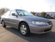 Cronic Chevrolet Cadillac
2676 North Expressway, Griffin, Georgia 30223 -- 866-609-5806
2000 Honda Accord 3.0 EX Pre-Owned
866-609-5806
Price: $4,955
Proudly Serving the Atlanta, GA area for over 34 Years!
Click Here to View All Photos (21)
Proudly