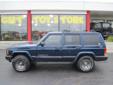 Seelye Wright of West Main
2000 Jeep Cherokee 4dr Sport 4WD Pre-Owned
VIN
1J4FF48S9YL222532
Transmission
4-Speed A/T
Exterior Color
PATRIOT BLUE PEARL
Price
$3,995
Model
Cherokee
Engine
244L I6
Trim
4dr Sport 4WD
Mileage
153217
Make
Jeep
Condition
Used