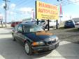 .
2001 BMW 3 Series 325i Sedan
$8195
Call (888) 551-0861
Wow! What a Steal!! Take a look at the pictures of this vehicle. We offer additional Warranties for you. We will work with everyone to get you the vehicle that you want at the payments you can