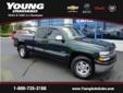 Young Chevrolet Cadillac
Your Best Deal is always in Owosso! 
866-774-9448
2001 Chevrolet Silverado 1500
Â Price: $ 8,995
Â 
Contact Used Car Sales at: 
866-774-9448 
OR
Call or click to contact us today for Beautiful deal Â Â  Â Â 
Vin:
1GCEK19T31E136548
