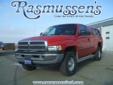 .
2001 Dodge Ram 1500
$7500
Call 800-732-1310
Rasmussen Ford
800-732-1310
1620 North Lake Avenue,
Storm Lake, IA 50588
Thank you for visiting another one of Rasmussen Ford's online listings! Please continue for more information on this 2001 Dodge Ram 1500