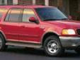 Â .
Â 
2001 Ford Expedition
$8300
Call
Bob Palmer Chancellor Motor Group
2820 Highway 15 N,
Laurel, MS 39440
Contact Ann Edwards @601-580-4800 for Internet Special Quote and more information.
Vehicle Price: 8300
Mileage: 218285
Engine: Gas V8 4.6L/281
Body