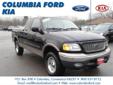 Â .
Â 
2001 Ford F-150
$11989
Call (860) 724-4073 ext. 257
Columbia Ford Kia
(860) 724-4073 ext. 257
234 Route 6,
Columbia, CT 06237
NEW FORD TRADE ,A ONE OWNER 2001 F150 SUPER CAB LARIAT 4X4 WITH ONLY 79000 MILES . SAVE SAVE SAVE ON THIS ONE. CALL NOW.