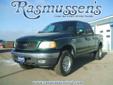 .
2001 Ford F-150 SuperCrew
$7500
Call 800-732-1310
Rasmussen Ford
800-732-1310
1620 North Lake Avenue,
Storm Lake, IA 50588
Rasmussen Ford is honored to present a wonderful example of pure vehicle design... this 2001 Ford F-150 Super Crew XLT only has