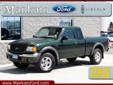 Price: $7000
Make: Ford
Model: Ranger
Color: Green
Year: 2001
Mileage: 119578
Check out this Green 2001 Ford Ranger Edge with 119,578 miles. It is being listed in Mankato, MN on EasyAutoSales.com.
Source: