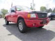 .
2001 Ford Ranger Edge Plus SuperCab 4.0 2WD
$7995
Call (517) 618-0305 ext. 400
Cars Trucks and More
(517) 618-0305 ext. 400
861 E Grand River,
Howell, MI 48843
Sporty step side bright red Ford Ranger! ONE OWNER! This is a nice little pickup truck - Very