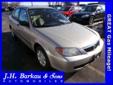 .
2001 Mazda Protege DX
$3952
Call (815) 600-8117 ext. 66
J. H. Barkau & Sons Cedarville
(815) 600-8117 ext. 66
200 North Stephenson,
Cedarville, IL 61013
What a deal! Check this 2001 Mazda Protege DX before someone else snatches it. Comfortable but