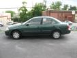 2001 Nissan Sentra
ALLAN'S AUTO SALES OF EPHRATA
696 E MAIN ST
EPHRATA, PA 17522
717-721-3000
Contact Seller View Inventory Our Website More Info
Price: $4,600
Miles: 127,300
Color: Green
Engine: 4-Cylinder 2.5 4 cylinder
Trim: XE
Â 
Stock #:
VIN: