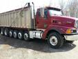 2001 Sterling 9522 Dump Truck
2001 Sterling AT9522 dump truck
Engine Cat C12
Engine Rebuilt two years ago
Hendrix new bolsters
8LL transmission
New clutch New barrings
New motor mounts
All steerable axles
24 foot bed
552,000 miles
6 axles
Well maintained