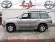 Landers McLarty Toyota Scion
2970 Huntsville Hwy, Fayetville, Tennessee 37334 -- 888-556-5295
2001 Toyota Land Cruiser LANDCRUISER Pre-Owned
888-556-5295
Price: $18,500
Free Lifetime Powertrain Warranty on All New & Select Pre-Owned!
Click Here to View