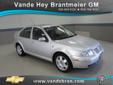 Vande Hey Brantmeier Chevrolet - Buick
614 N. Madison Str., Chilton, Wisconsin 53014 -- 877-507-9689
2001 Volkswagen Jetta GLX VR6 Pre-Owned
877-507-9689
Price: $7,495
Call for AutoCheck report or any finance questions.
Click Here to View All Photos (12)