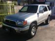 2001 Toyota 4Runner SR5 Sport Utility 4D,
V6 3.4 Liter, Automatic, 2WD, ABS, AC, Power Windows,
Power Door Locks, Cruise Control, Power Steering, AM/FM,
Cassette, CD, Dual Airbags, Alloy Wheels, Clean title, Runs Great.
3 Months/3000 miles warranty