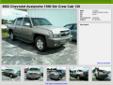2002 Chevrolet Avalanche 1500 5dr Crew Cab 130 Pickup 8 Cylinders Four Wheel Drive Automatic
deGHLT hw1IKV ks0FXZ s9GMPX