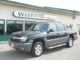Westside Service
6033 First Street, Â  Auburndale, WI, US -54412Â  -- 877-583-8905
2002 Chevrolet Avalanche Z71
Low mileage
Price: $ 10,995
Call for warranty info. 
877-583-8905
About Us:
Â 
We've been in business selling quality vehicles at affordable