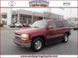 Sandy Springs Toyota
6475 Roswell Rd., Atlanta, Georgia 30328 -- 888-689-7839
2002 CHEVROLET Tahoe 4DR 1500 LT Pre-Owned
888-689-7839
Price: $10,888
Absolutely perfect !!! Must see and drive to appreciate
Click Here to View All Photos (20)
New car