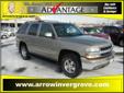 Arrow B uick GMC
2002 Chevrolet Tahoe LT 4WD
( Email or call us for First Rate car )
Finance Available
Price: $ 10,488
Finanacing Available 
877-443-7051
Â Â  Finanacing Available Â Â 
Body::Â SUV
Vin::Â 1GNEK13Z12J320495
Engine::Â 8 Cyl.