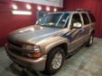 .
2002 Chevrolet Tahoe Z71
$11965
Call (757) 383-9472 ext. 26
Beach Ford
(757) 383-9472 ext. 26
2717 Virginia Beach Blvd,
Virginia Beach, VA 23452
AVAILABLE FOR SPECIAL WEEKLY FINANCING - 800 765 0963
Vehicle Price: 11965
Odometer: 147837
Engine: Gas V8