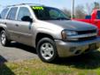 2002 Chevrolet TrailBlazer - $3,777
More Details: http://www.autoshopper.com/used-trucks/2002_Chevrolet_TrailBlazer_Elkton_MD-63355253.htm
Body Style: SUV
Transmission: Automatic
Select Auto
410-287-8202