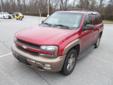 2002 CHEVROLET TrailBlazer 4dr 4WD LT
$7,989
Phone:
Toll-Free Phone: 8779055523
Year
2002
Interior
Make
CHEVROLET
Mileage
141174 
Model
TrailBlazer 4dr 4WD LT
Engine
Color
RED
VIN
1GNDT13S022339528
Stock
Warranty
Unspecified
Description
Air Conditioning,