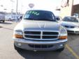 2002 DODGE Dakota Club Cab 131" WB SLT
Zia Kia
1701 St. Michaels
Santa Fe, NM 87505
Internet Department
Click here for more details on this vehicle!
Phone:505-982-1957
Toll-Free Phone: 
Engine:
4.7
Transmission
AUTOMATIC WITH OVERDRIVE
Exterior:
GOLD