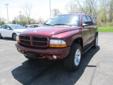 Price: $7595
Make: Dodge
Model: Durango
Color: Maroon
Year: 2002
Mileage: 99849
Durango R/T, Magnum 5.9L V8 SMPI, and 4WD. Real Winner! ATTENTION!! ! Only 20 minutes from Toledo and 15 minutes from the Wayne County border! I come with FREE Pickup and