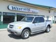 Westside Service
6033 First Street, Â  Auburndale, WI, US -54412Â  -- 877-583-8905
2002 Ford Explorer Sport Trac Choice
Low mileage
Price: $ 8,995
Call for warranty info. 
877-583-8905
About Us:
Â 
We've been in business selling quality vehicles at