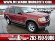 Schlossmann's Dodge City
19100 West Capitol Drive, Â  Brookfield , WI, US -53045Â  -- 877-350-7859
2002 Ford Explorer XLT
Low mileage
Price: $ 6,980
Call for a free Car Fax report 
877-350-7859
About Us:
Â 
Schlossmann's Dodge City Used Car Department stocks
