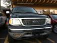 2002 Ford F-150 XLT Crew Cab Green with Grey Leather Interior
Power Windows and Locks, Power Heated Seats, Power Sun Roof, Climate Control, AM/FM Stereo CD, Cruise, Tilt, Running Boards, Towing and Alloy Wheels
This Ford Truck looks great and drives even