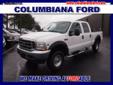 Â .
Â 
2002 Ford F-250 Super Duty XLT
$15988
Call (330) 400-3422 ext. 5
Columbiana Ford
(330) 400-3422 ext. 5
14851 South Ave,
Columbiana, OH 44408
CARFAX: 1-Owner, Buy Back Guarantee, Clean Title, No Accident. 2002 Ford Super Duty F-250 CREW CAB 4X4. We