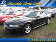 2002 Ford Mustang
Vehicle Information
Year: 2002
Make: Ford
Model: Mustang
Body Style: 2 Dr Convertible
Interior: Black
Exterior: Black
Engine: 3.8L V6
Transmission: Automatic
Miles: 110367
VIN: 1FAFP44402F110482
Stock #: 110482
Price: 7999
Photo Gallery