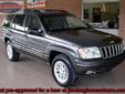 Â .
Â 
2002 Jeep Grand Cherokee 4dr Limited
$7450
Call (352) 354-4514 ext. 1491
Jim Douglas Sales and Services
(352) 354-4514 ext. 1491
18300 NW US Highway 441,
High Springs, Fl 32643
2002 Jeep Grand Cherokee Limited Pre-Owned. Designed for a family of 5