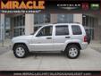 Â .
Â 
2002 Jeep Liberty
$8988
Call 615-206-4187
Miracle Chrysler Dodge Jeep
615-206-4187
1290 Nashville Pike,
Gallatin, Tn 37066
615-206-4187
You are already approved!
Vehicle Price: 8988
Mileage: 86772
Engine: Gas V6 3.7L
Body Style: SUV
Transmission: