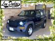 .
2002 Jeep Liberty
$5225
Call (715) 802-2515 ext. 128
Len Dudas Motors
(715) 802-2515 ext. 128
3305 Main Street,
Stevens Point, WI 54481
Jeep's new Liberty is among the best of the small sport-utilities for drivers who need serious off-road capability on