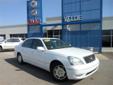 Velde Cadillac Buick GMC
2220 N 8th St., Pekin, Illinois 61554 -- 888-475-0078
2002 Lexus LS 430 Pre-Owned
888-475-0078
Price: $13,971
We Treat You Like Family!
Click Here to View All Photos (33)
We Treat You Like Family!
Description:
Â 
Excellent