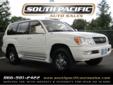 South Pacific Auto Sales
Call Now: (866) 981-2422
2002 Lexus LX 470
Â Â Â  
Vehicle Comments:
2002 Lexus 470. Lexus perfection. Luxury from front to back. Quality leather heated seats, wood trim, Navigation, Ride Height Control, Sunroof and so much more. V8,