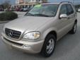 Bruce Cavenaugh's Automart
Lowest Prices in Town!!!
2002 Mercedes-Benz Ml320 ( Click here to inquire about this vehicle )
Asking Price $ 11,900.00
If you have any questions about this vehicle, please call
Internet Department
910-399-3480
OR
Click here to