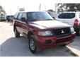 .
2002 Mitsubishi Montero Sport LS
$5999
Call (863) 852-1672 ext. 359
Corona Auto Sales
(863) 852-1672 ext. 359
1625 US Highway 92 West ,
Auburndale, FL 33823
4dr 4x2, 4-spd, 6-cyl 165 hp engine, MPG: 18 City22 Highway. The standard features of the LS