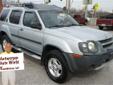 2002 Nissan Xterra
Call Today! (410) 698-6433
Year
2002
Make
Nissan
Model
Xterra
Mileage
111534
Body Style
Sport Utility
Transmission
Automatic
Engine
Gas V6 3.3L/201
Exterior Color
Silver Ice Metallic
Interior Color
Gray
VIN
5N1ED28YX2C603082
Stock #