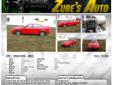 Oldsmobile Alero GLS Automatic Red 127037 6-Cylinder 3.4 V62002 Sedan Zubes Auto 608-558-3704
