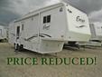 .
2002 Peterson EXCEL 30RGW
$11500
Call (641) 715-9151 ext. 45
Campsite RV
(641) 715-9151 ext. 45
10036 Valley Ave Highway 9 West,
Cresco, IA 52136
Our 2002 Peterson Excel fifth wheel has a rear kitchen into wide slide outs. This 30RGW fifth wheel has a