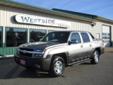 Westside Service
6033 First Street, Â  Auburndale, WI, US -54412Â  -- 877-583-8905
2003 Chevrolet Avalanche Base
Price: $ 12,995
Call for financing options. 
877-583-8905
About Us:
Â 
We've been in business selling quality vehicles at affordable prices for