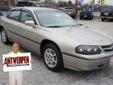 Antwerpen Auto World
9400 Liberty Road, Randallstown, Maryland 21133 -- 410-521-3000
2003 Chevrolet Impala Pre-Owned
410-521-3000
Price: $7,981
Click Here to View All Photos (19)
Description:
Â 
-GREAT GAS MILEAGE!- This Bronzemist Metallic 2003 Chevrolet